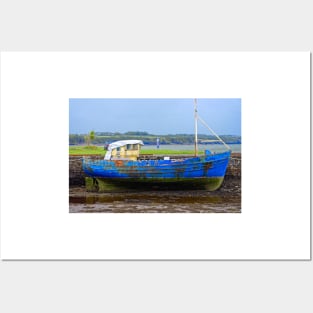 Tired Fishing Boat, Carrigaholt Posters and Art